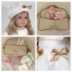 Imagem de Boneca De Pano Baby Adora Reborn Realista Que Fala - Cegonha Reborn Do