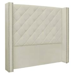 Imagem de Cabeceira Cama Box Casal Queen Size Alteza 160Cm Bege