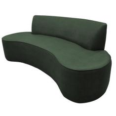 Imagem de Sofá 03 Lugares 210cm Mônaco Corano Verde - Nexta Casa