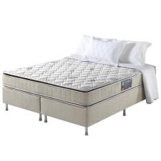 Imagem de Conjunto Cama Box King Size Espuma D28/d70 Dupla Face Orleans