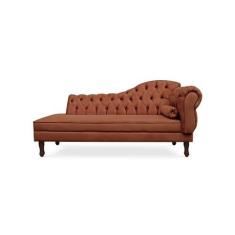 Imagem de Recamier Barcelona 185 Cm Esquerdo Marrom - Renascer Decor
