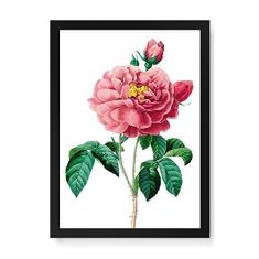 Imagem de Arte Maníacos Quadro Decorativo Camélia  - 23x16,25cm (Moldura caixa em laca )
