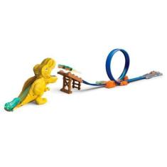 Imagem de Pista Carrinhos Brinquedo Looping Sprint Track Dinossauro - Coml Belat
