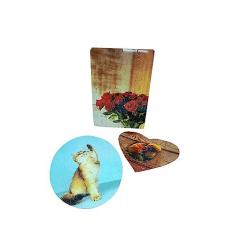 Imagem de Kit 3 quebra-cabeças Atividades para Mente cognitiva formas aleatórias