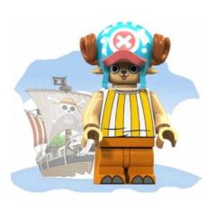 Imagem de Boneco Blocos De Montar Chopper One Piece