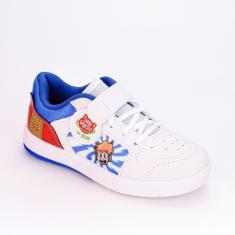 Imagem de Tênis Infantil Kidy Hype Personagem Gato Galactico Branco