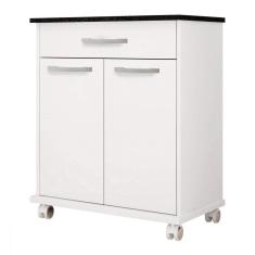 Imagem de Balcão Cozinha 2 Portas Girassol Branco