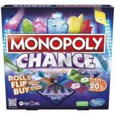 Imagem de Jogo de tabuleiro Monopoly Chance para adultos e crianças