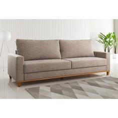 Imagem de Sof  Fixo Living 2 Almofadas Soltas 4 Lugares 220cm Ares
