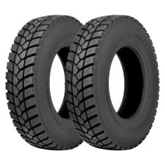 Imagem de Jogo 2 Pneus Speedmax Aro 22.5 Hard Max D 295/80R22.5 152/148K 18 Lonas