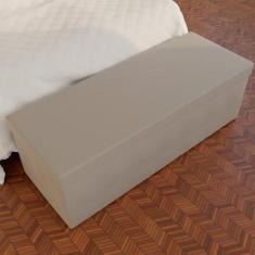 Imagem de Recamier Baú Milão 140cm Madeira Reflorestada E Espuma Dns23 Styllus