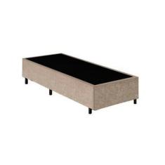 Imagem de Base Box Solteiro Suede Bege - 88X188x40 - Dmhope7
