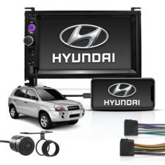 Imagem de Kit Multimídia Mp5 2din 7" Bt Espelha Hyudai Tucson Até 2013 - First O