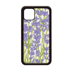 Imagem de Capa com pintura de plantas de flores lavanda para iPhone 11 Pro Max para Apple Mobile Case