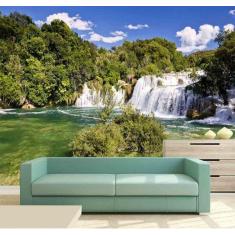 Imagem de Papel de Parede Painel Fotográfico Cachoeira 3,75M² na 007