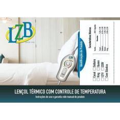 Imagem de Lençol Térmico Casal King Com 2 Controles 10 Temperaturas - Lzb Lençói