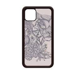 Imagem de Capa de desenho de leopardo para iPhone 12 Pro Max para Apple Mini Mobile Case