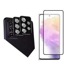 Imagem de Película De Vidro 3D + Película De Câmera Para Galaxy A53 5G - Single