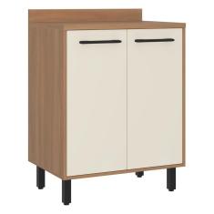 Imagem de Balcão de Cozinha 70cm para Cooktop com Tampo e 2 Portas Havana Multimóveis CR20309