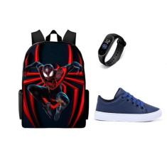 Imagem de Bolsa Masculina Mais Tenis Infantil E Relogio Digital Lançamento Top -