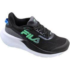 Imagem de Tenis Fila Fire Masculino,Preto/Azul/Verde,41