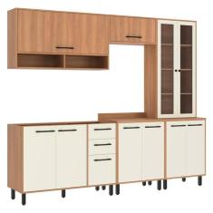Imagem de Cozinha Completa Modulada 5 Peças com Gabinete para Pia Havana Multimóveis CR20323