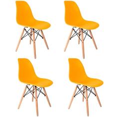 Imagem de Conjunto Com 4 Cadeiras Charles Eames 