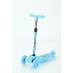 Imagem de Patinete Infantil Com 3 Rodas Dobrável Azul - Wakaii