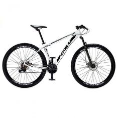 Imagem de Bicicleta Aro 29 Krw Alumínio Shimano 24 Vel Freio A Disco Suspensão S4 21 Branco-Preto