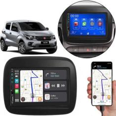 Imagem de Kit Multimídia Mp5 Mobi 2017 A 2022 7 Pol Touch-screen Carplay + Câmer