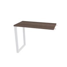 Imagem de Mesa Complemento 90X45 Pandin P25tub - Walnut/Branco