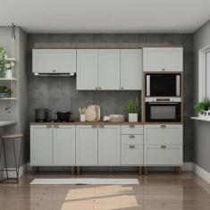 Imagem de Cozinha Modulada Cristal Conjunto 269,7cm Clássico Provençal - GenialF