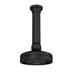 Imagem de Chuveiro Com Tubo De Teto Deca Acqua Plus 1990 Black Matte