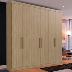 Imagem de Guarda Roupa Casal 6 Portas 2 Gavetas Bélgica Edez Cedro