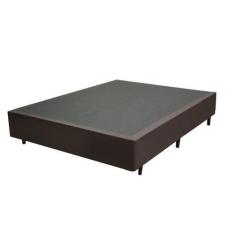 Imagem de Base Box Casal Sintético Marrom - 42X138x188:Marrom - Lord Colchões