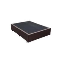 Imagem de Base Box Viuvão Blindado Sintético Marrom 128Cm de Largura