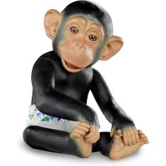 Imagem de Boneco Caco Macaco Vinil - c/ Acessorios - 33cm Altura - Omg