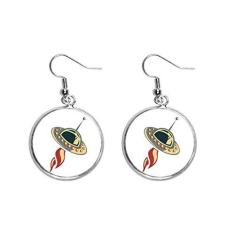 Imagem de Brinco feminino com pingente de orelha de monstro alienígena do Universo