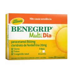Imagem de Benegrip Multi Dia com 20 comprimidos 20 Comprimidos