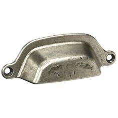 Imagem de MNG Hardware 84764 puxador de copo Riverstone, 7,6 cm, estanho envelhecido