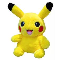 Imagem de Boneco Pelúcia Pokemón Desenho Infantil Peludo 25cm - OMFkids, Pikachu