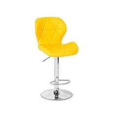 Imagem de Banqueta Slim Material Ecológico Regulagem de Altura - Império Brazil 