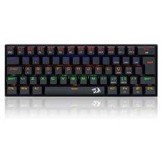 Imagem de Teclado Mecânico Redragon Lakshmi K606 Rainbow Usb Teclado