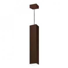 Imagem de Pendente Viena Quadrado 45 Cm Conti Iluminação Café