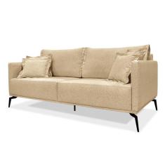 Imagem de Sofá 2 Lugares Lazio Linho Dourado