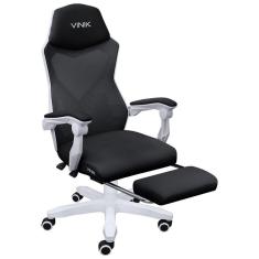 Imagem de Cadeira Gamer Rocket Preta Com Branco Cgr10Pbc