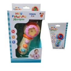 Imagem de Brinquedo Infantil Criança Meu Primeiro Microfone Educativo