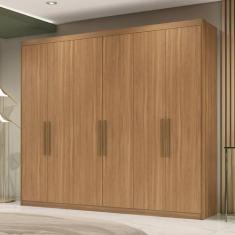 Imagem de Guarda Roupa Casal Ambiente Sumatra Amêndola Touch  Demóbile - Demobil