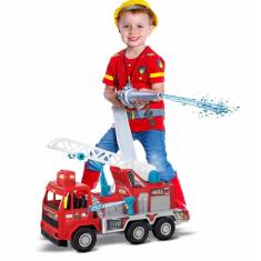 Imagem de Caminhão Bombeiro Infantil Fire Com Som Luz E Água - Magic Toys