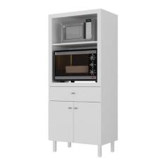 Imagem de Balcão Multiuso 67,9cm 2 Portas 1 Gaveta Para Forno E Micro-Ondas Mult